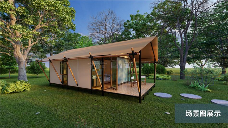 高端露营帐篷酒店