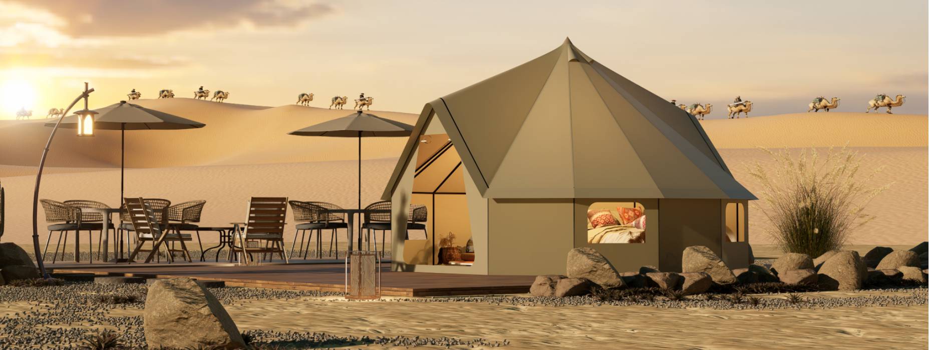 海拉尔区露营酒店帐篷产品